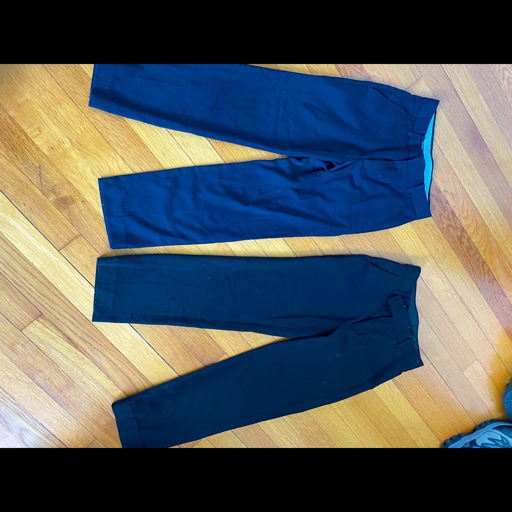2 pair boys dress pants Calvin and Tommy both in excellent shape